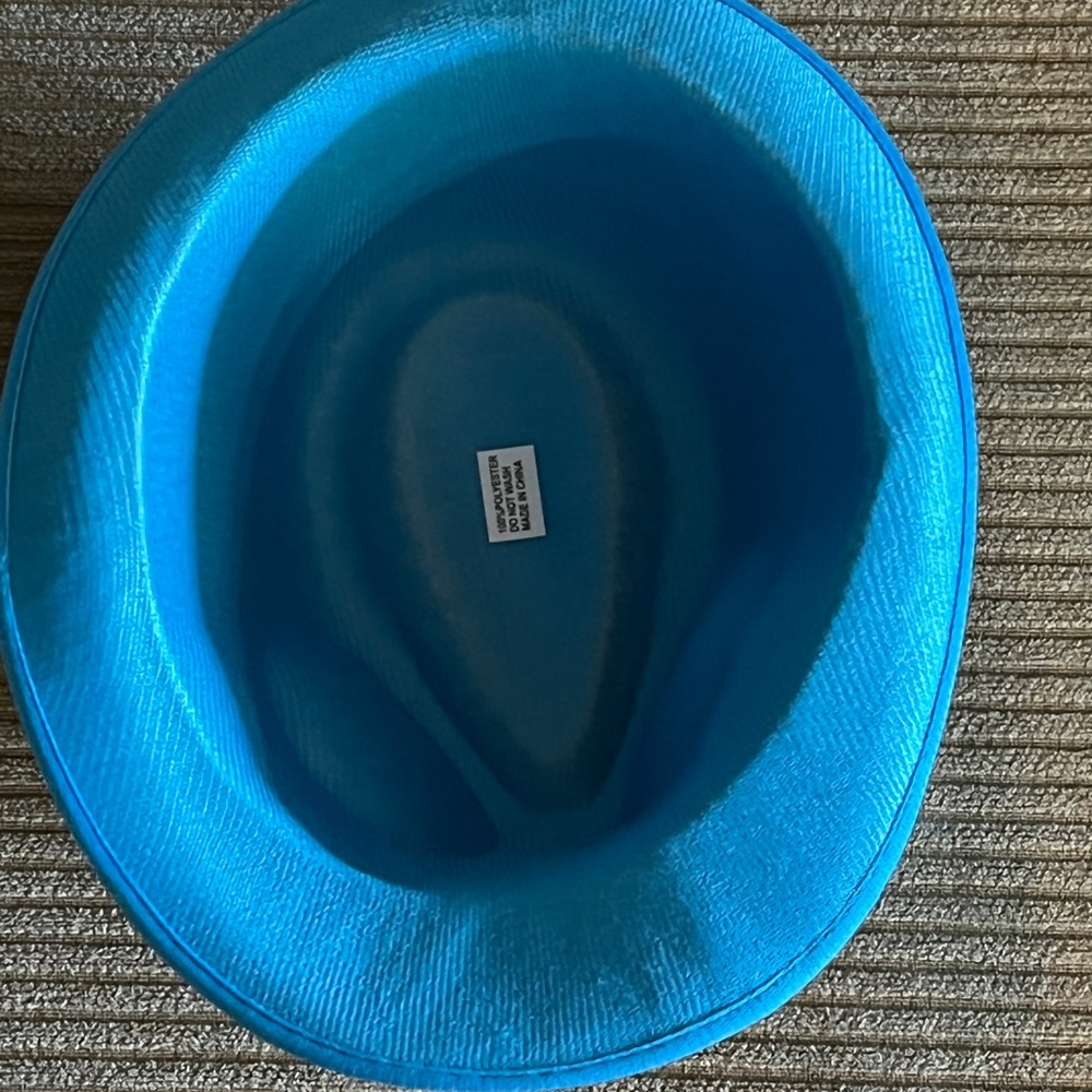 New Without Tags Party Hats Turquoise Colored - Picture 5 of 6